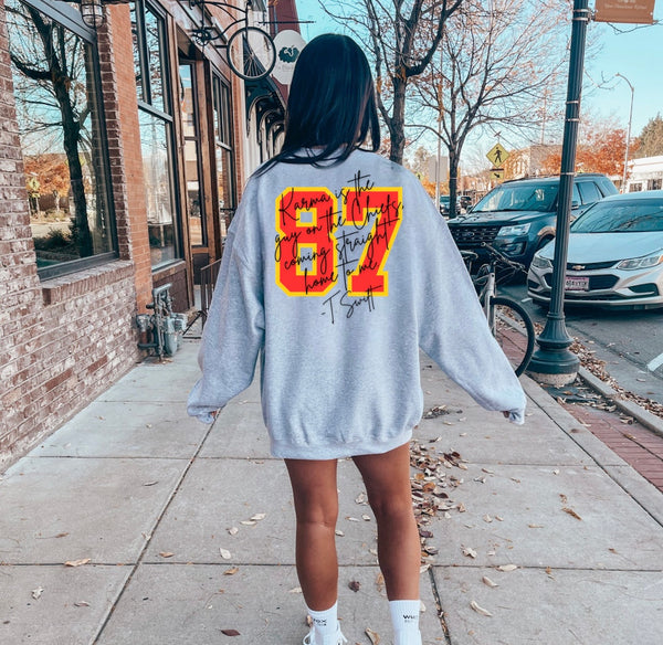 Travis Kelce Crewneck Sweater