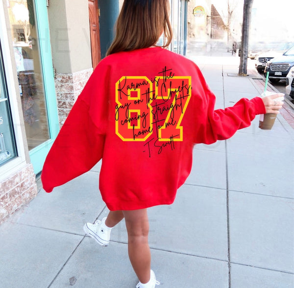 Travis Kelce Crewneck Sweater