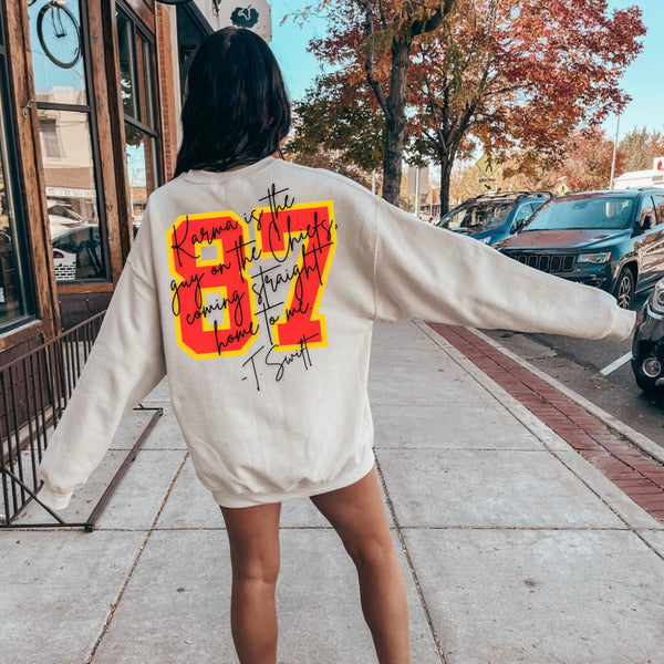 Travis Kelce Crewneck Sweater