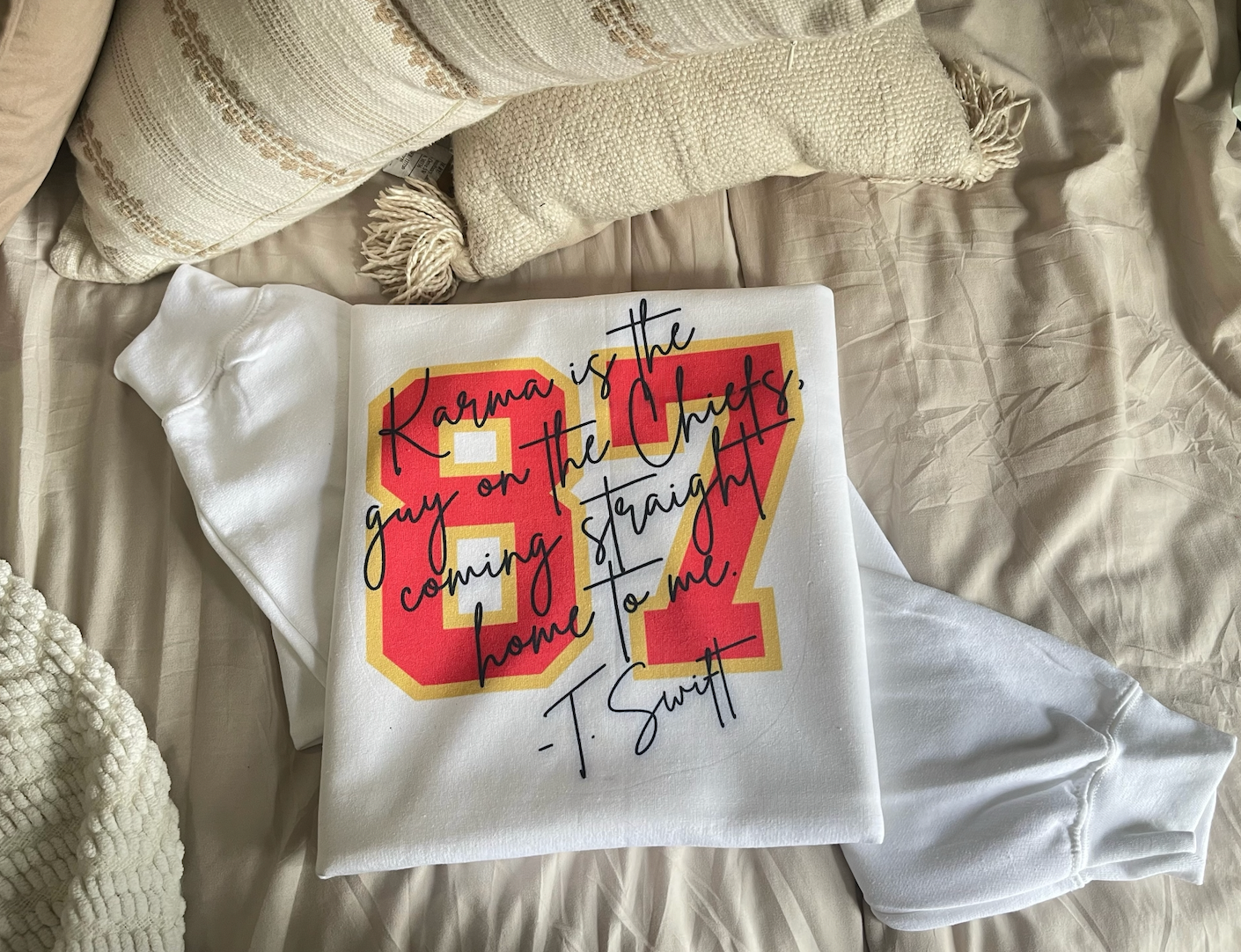 Travis Kelce Crewneck Sweater